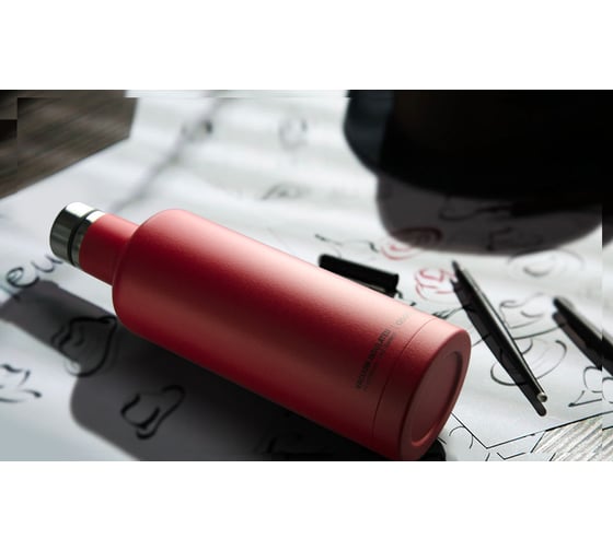 Термобутылка Asobu Times square travel bottle 0.45 л, красная SBV15 red