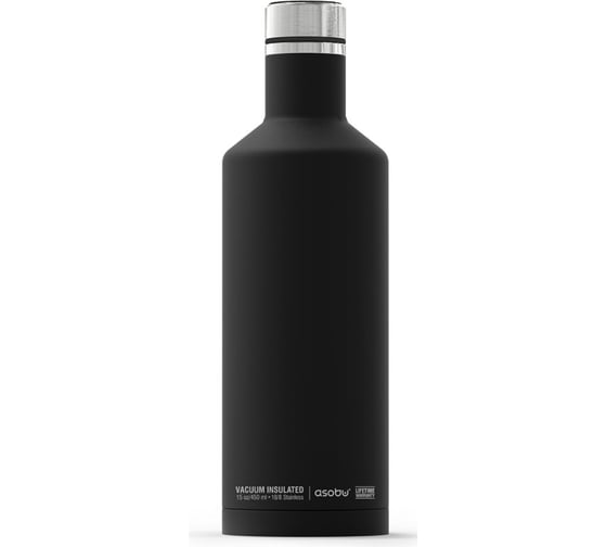 Термобутылка Asobu Times square travel bottle 0.45 л, черная SBV15 black