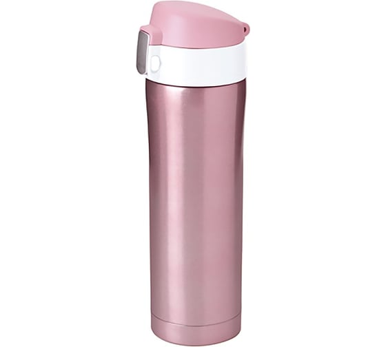 Термокружка Asobu Diva cup 0.45 л, розовая V600 pink-white 1