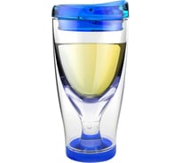 Термокружка Asobu Ice vino 2go 0.48 л, голубая IV2G blue