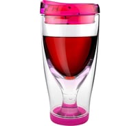 Термокружка Asobu Ice vino 2go 0.48 л, розовая IV2G pink