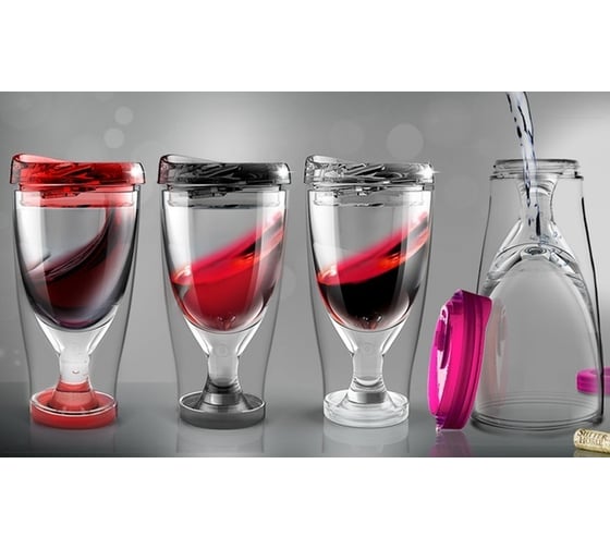 Термокружка Asobu Ice vino 2go 0.48 л, розовая IV2G pink