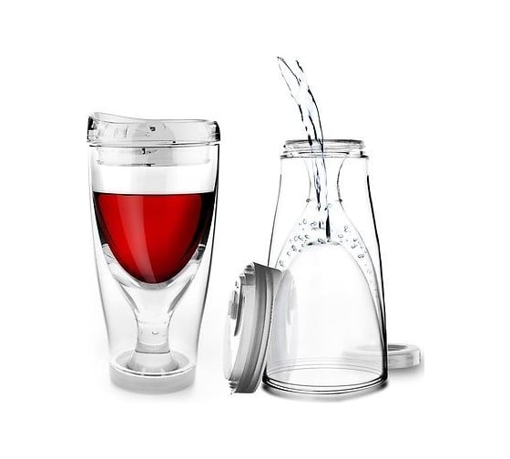 Термокружка Asobu Ice vino 2go 0.48 л, красная IV2G red