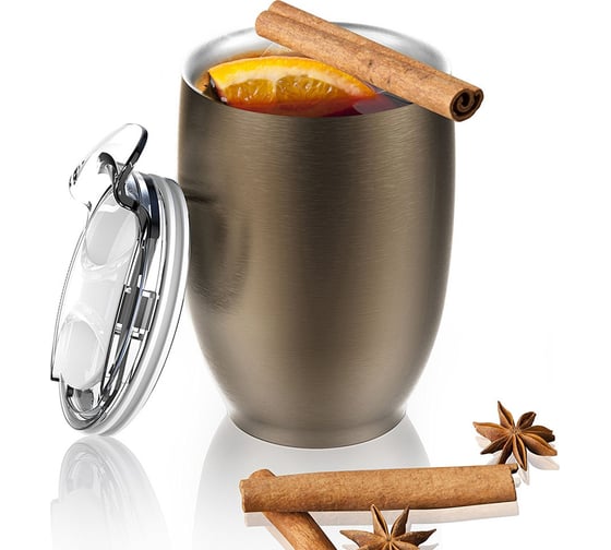 Термокружка Asobu Imperial beverage 0.3 л, коричневая VIC3 coffee