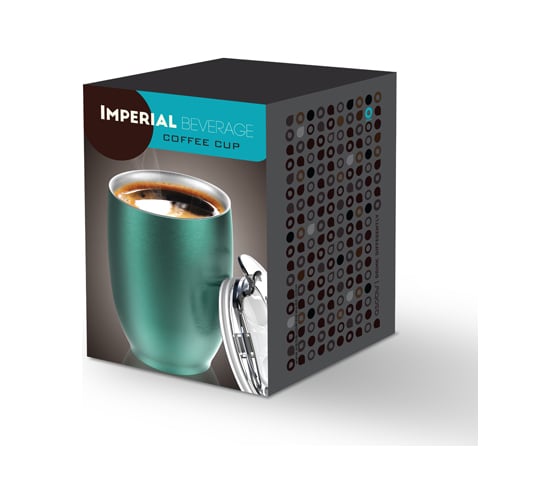 Термокружка Asobu Imperial beverage 0.3 л, стальная VIC3 silver