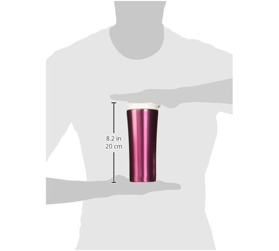 Термокружка Asobu manhattan coffee tumbler 0.5 л, розовая V700 pink