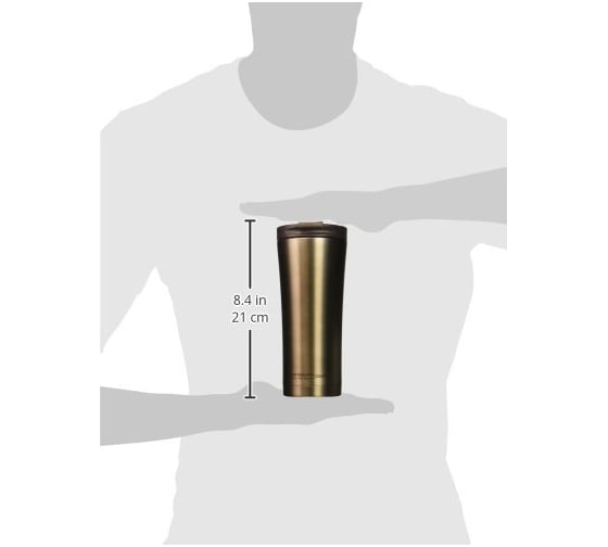 Термокружка Asobu manhattan coffee tumbler 0.5 л, коричневая V700 brown