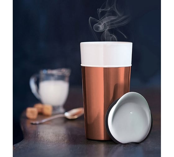 Термокружка Asobu Thermo steel 0.4 л, медная CS14 metaliic-copper