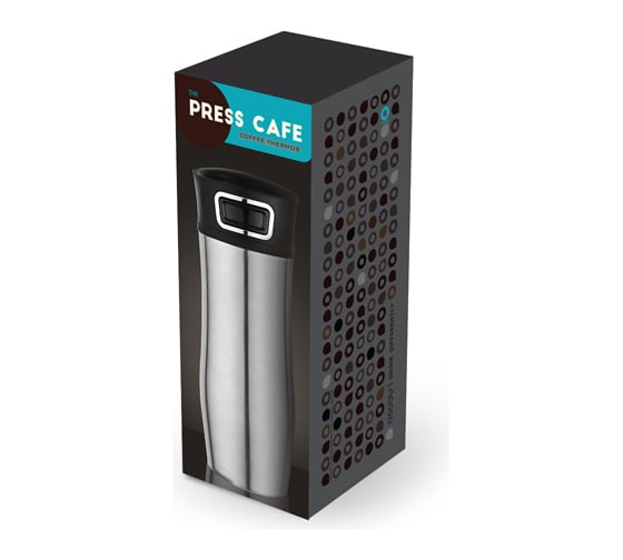 Термокружка Asobu The press cafe 0.42 л, красная V599 red