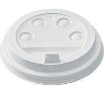 Крышка для стакана с клапаном ООО Комус d=80мм, белая, к-80, 1000шт 1790458