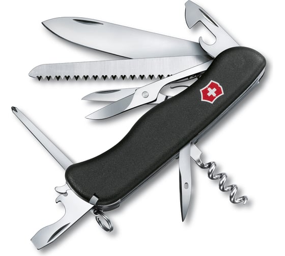 Швейцарский нож черный Victorinox Outrider 0.9023.3 1