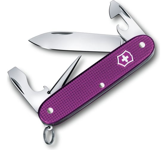 Швейцарский нож фиолетовый Victorinox Pioneer Alox 0.8201.L16 1