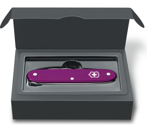 Швейцарский нож фиолетовый Victorinox Pioneer Alox 0.8201.L16
