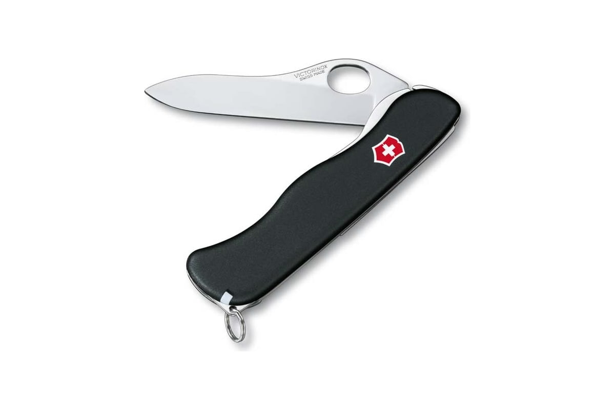 Перочинный нож Victorinox Sentinel Clip 111 мм, 5 функций, с фиксатором  лезвия, черный 0.8416.M3 - выгодная цена, отзывы, характеристики, фото -  купить в Москве и РФ