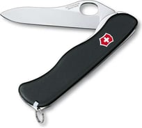 Перочинный нож Victorinox Sentinel Clip 111 мм, 5 функций, с фиксатором лезвия, черный 0.8416.M3