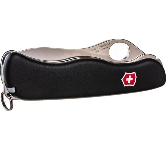 Перочинный нож Victorinox Sentinel Clip 111 мм, 5 функций, с фиксатором лезвия, черный 0.8416.M3