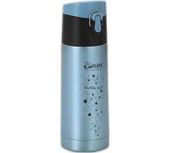 Термокружка LaPlaya Travel Tumbler Bubble Safe 0.35 л, голубая 560067