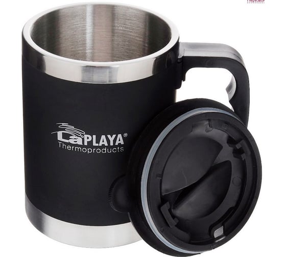 Термокружка LaPlaya TRM 3000 0.4 л, черная 560020