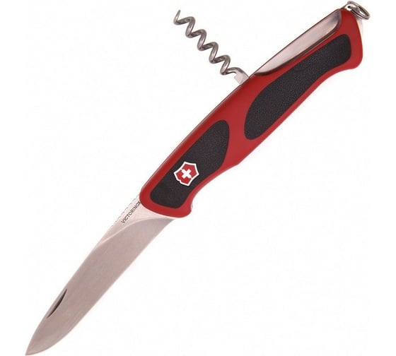 Нож Victorinox RangerGrip 52 0.9523.C 130 мм, 5 функций, красный