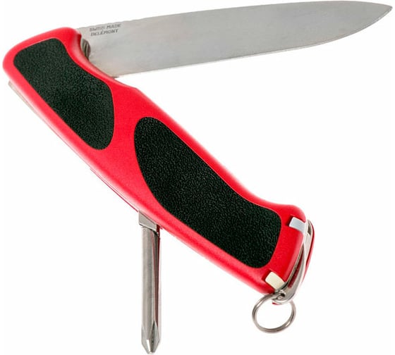 Нож Victorinox RangerGrip 53 0.9623.C 130 мм, 5 функций, красный