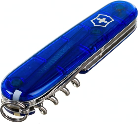 Швейцарский нож синий прозрачный Victorinox Spartan 1.3603.T2