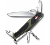 Нож Victorinox RangerGrip 61 0.9553.MC4 130 мм, 11 функций, зеленый