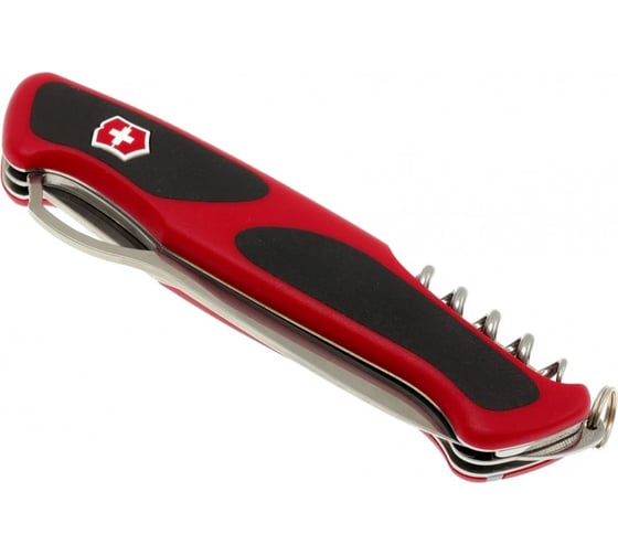 Нож Victorinox RangerGrip 61 130 мм, 11 функций, красный 0.9553.MC