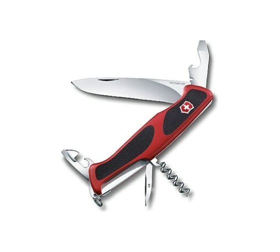 Нож Victorinox RangerGrip 68 0.9553.C 130 мм, 11 функций, красный