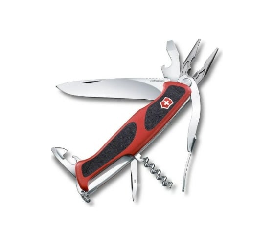 Нож Victorinox RangerGrip 74 0.9723.C 130 мм, 14 функций, красный 1