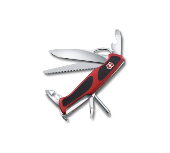 Нож Victorinox RangerGrip 78 0.9663.MC 130 мм, 12 функций, красный 1