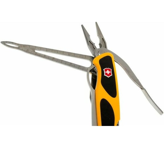 Нож Victorinox RangerGrip Boatsman 0.9798.MWC8 130 мм, 21 функция, желтый