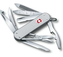 Нож-брелок Victorinox Alox MiniChamp 0.6381.26 58 мм, 14 функций, серебристый