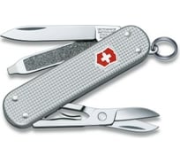 Нож-брелок Victorinox Classic Alox 0.6221.26 58 мм, 5 функций, серебристый 15641651