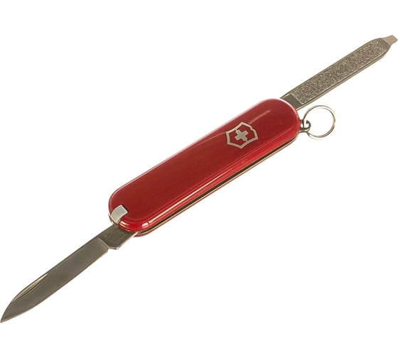 Нож-брелок Victorinox Classic Escort 0.6123 58 мм, 6 функций, красный 1