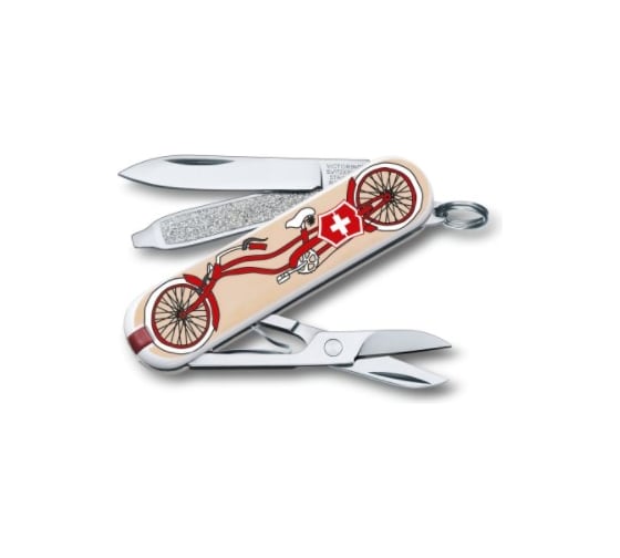 Нож-брелок Victorinox Classic LE 2015 0.6223.L1506 58 мм, 7 функций, Bicycle 1