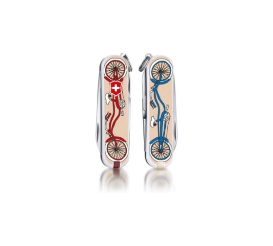 Нож-брелок Victorinox Classic LE 2015 0.6223.L1506 58 мм, 7 функций, Bicycle