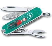 Нож-брелок Victorinox Classic LE 2015 0.6223.L1508 58 мм, 7 функций, Ride your Bike
