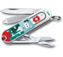 Нож-брелок Victorinox Classic LE 2015 0.6223.L1502 58 мм, 7 функций, Sea World