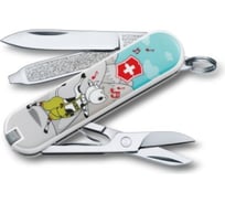 Нож-брелок Victorinox Classic LE 2015 0.6223.L1504 58 мм, 7 функций, Yodelay-Hee-Moo