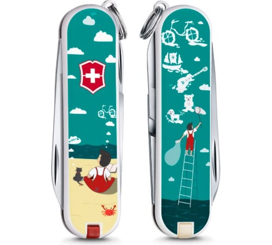 Нож-брелок Victorinox Classic LE 2016 0.6223.L1606 58 мм, 7 функций, Dream Big