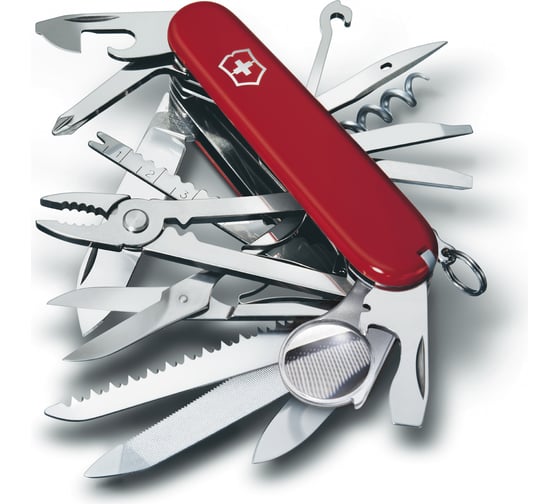 Швейцарский нож красный Victorinox SwissChamp 1.6795