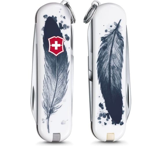 Нож-брелок Victorinox Classic LE 2016 0.6223.L1605 58 мм, 7 функций, Light as a Feather