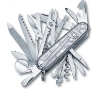 Швейцарский нож серебристый Victorinox SwissChamp 1.6794.T7