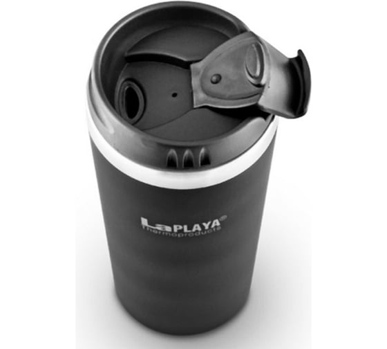 Термокружка LaPlaya Mercury Mug 0.4 л, черная 560016
