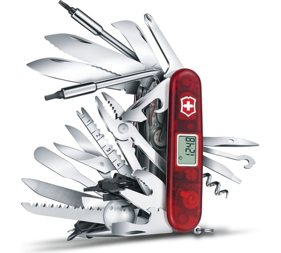 Швейцарский нож красный Victorinox SwissChamp XAVT1.6795.XAVT
