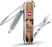 Нож-брелок Victorinox Classic LE 2016 0.6223.L1604 58 мм, 7 функций, The Mountains are Calling