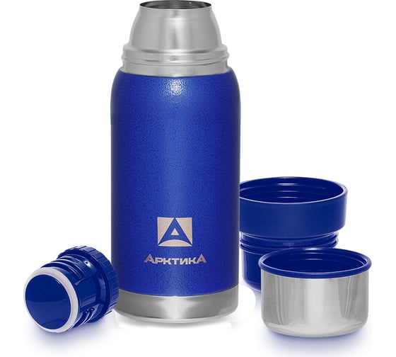 Термос с узким горлом Арктика 0.5 л, синий 106-500-BL
