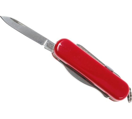 Нож-брелок Victorinox Classic Midnite Manager красный, 58 мм, 10 функций, 0.6366
