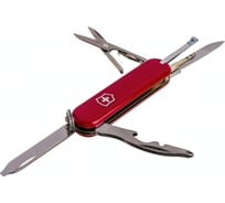 Нож-брелок Victorinox Classic Rambler 0.6363, 58 мм, 10 функций, красный