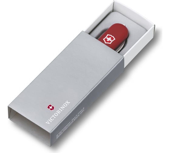 Нож-брелок Victorinox Classic Signature 0.6225.T 58 мм, 7 функций, красный полупрозрачный